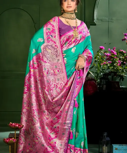 Saroj Vedaa Silk Saroski Vol 1 Silk Party Wear Premium Saree Collection