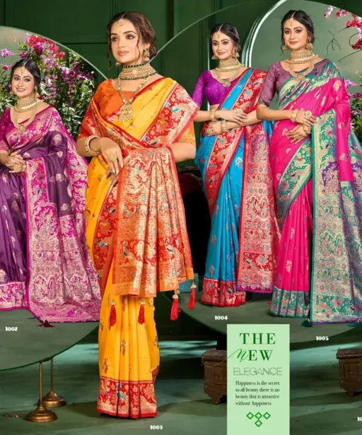 Saroj Vedaa Silk Saroski Vol 1 Silk Party Wear Premium Saree Collection