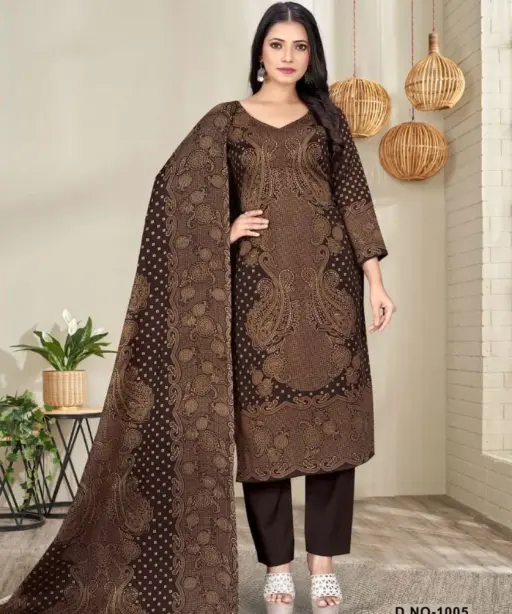 Sat Kashmira Shwal Suit Vol 7