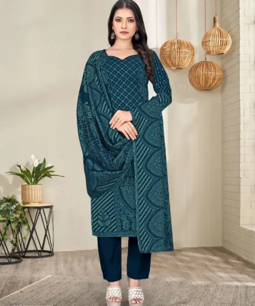 Sat Kashmira Shwal Suit Vol 7