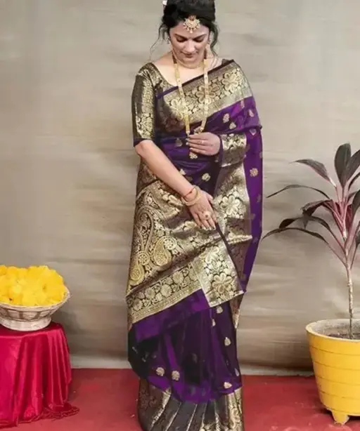 Sd Banarasi Silk Vol 2 Wedding Wear Fancy Saree Collection