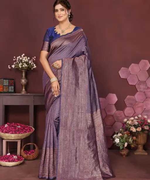 Sd Banarasi Silk Vol 3 Silk Woven Worked Saree Collection