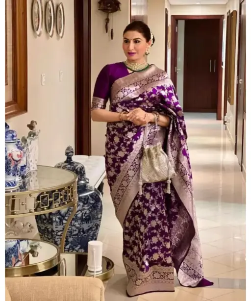 Sd Banarasi Silk Vol 4 Silk Festival Wear Fancy Saree Collection