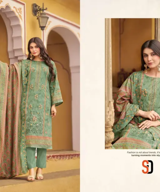 Shraddha Designer Bin Saeed Lawn Collection Vol 16
