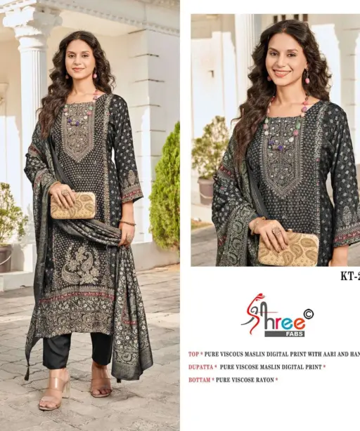 Shree Fab Design No - Kt 243