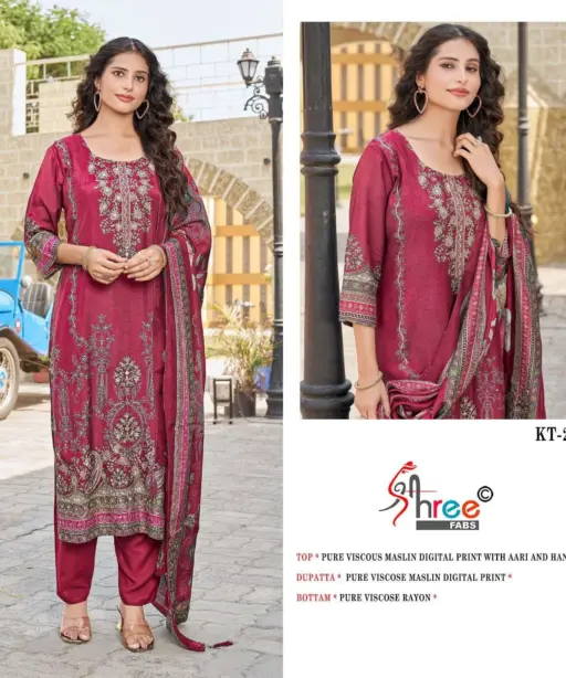 Shree Fab Design No - Kt - 246