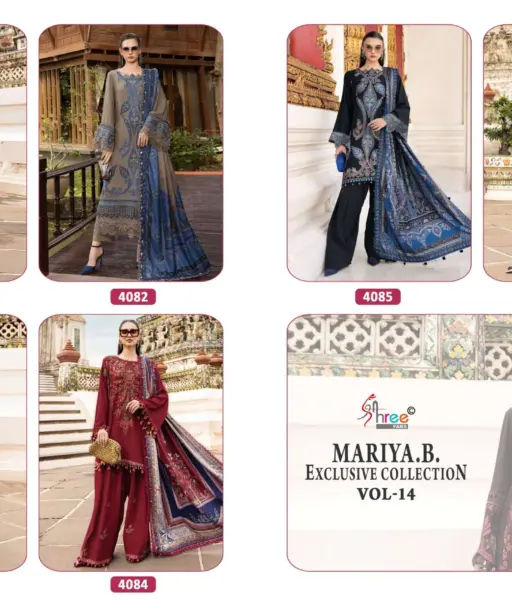 Shree Fab Maria B Exclusive Collection Vol 14