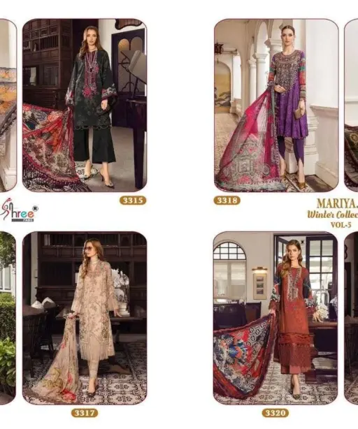 Shree Fab Maria B Winter Collection Vol 5