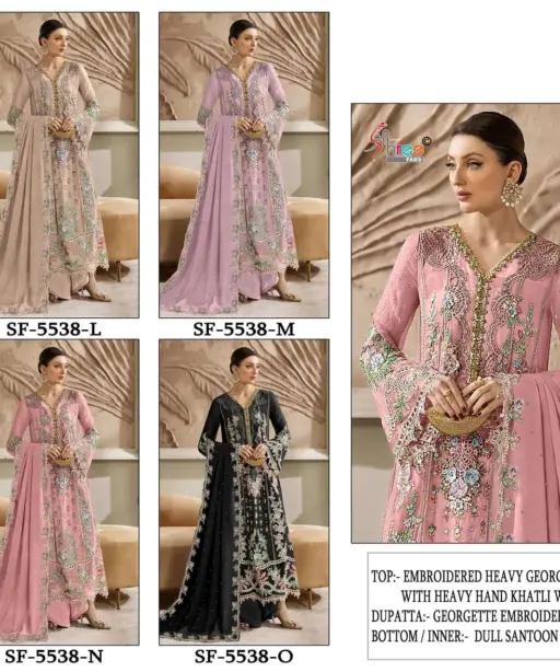 Shree Fab Sf 5538 New Designs