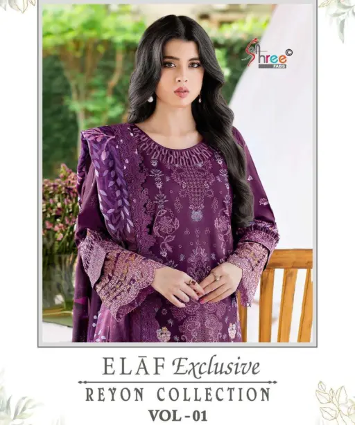 Shree Fabs Elaf Exclusive Rayon Collection Vol