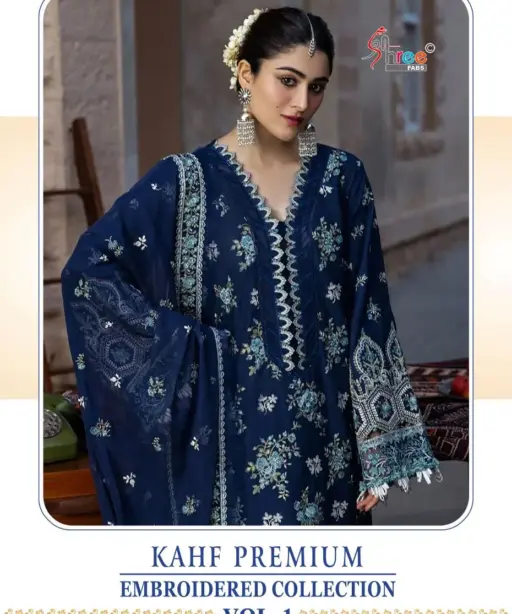 Shree Fabs Kahf Premium Embroidered Collection Vol