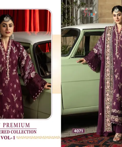 Shree Fabs Kahf Premium Embroidered Collection Vol