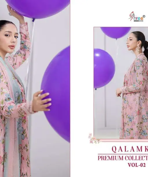 Shree Fabs Qalamkar Premium Collection 2025 Vol 2