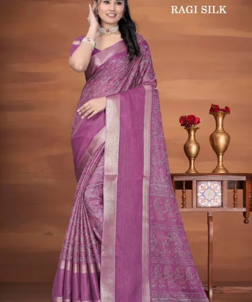 Vipul Ragi Silk 35262 a to D