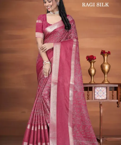 Vipul Ragi Silk 35262 a to D