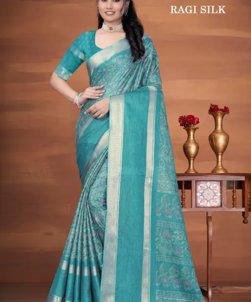 Vipul Ragi Silk 35262 a to D