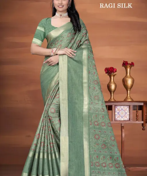 Vipul Ragi Silk 35262 a to D