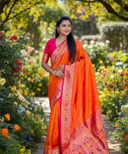 Vt 6079 T Banarasi Silk Meenakari Weaved Fancy Saree Collection