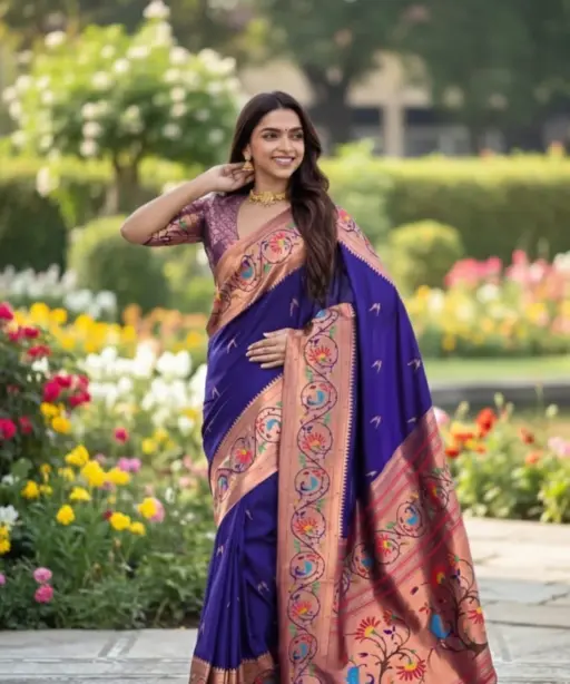 Vt 6081 T Soft Pethani Silk Zari Weaving Premium Saree Collection