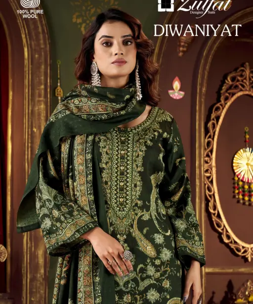 Zulfat Designer Suits Diwaniyat