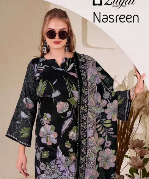 Zulfat Designer Suits Nasreen