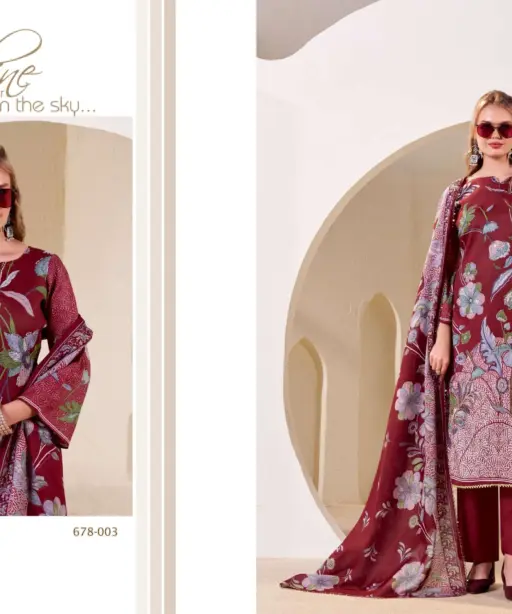 Zulfat Designer Suits Nasreen