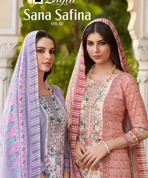 Zulfat Designer Suits Sana Safina Vol 2