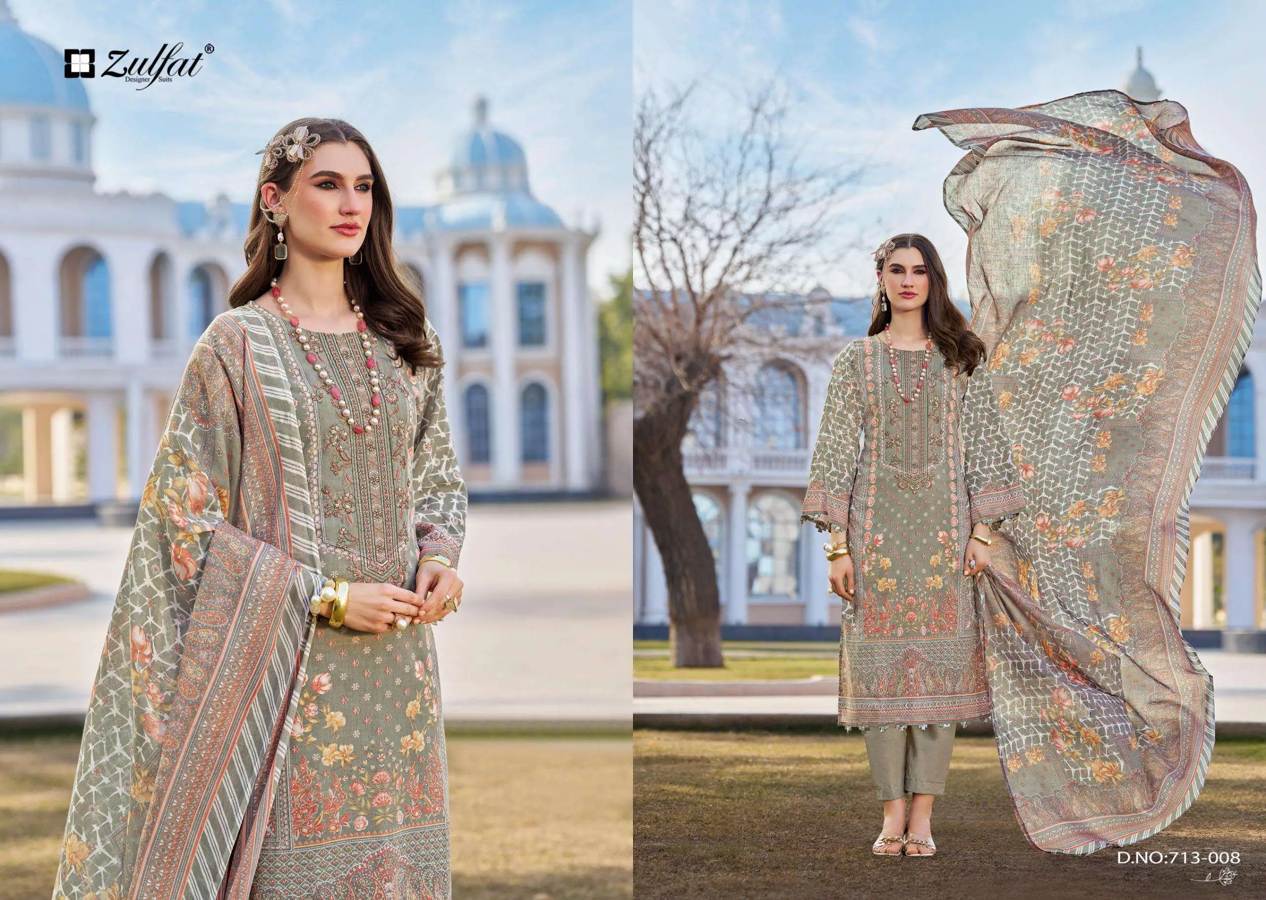 Zulfat Designer Suits Sana Safina Vol 3