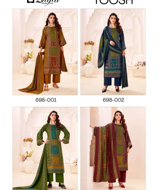 Zulfat Designer Suits Toosh