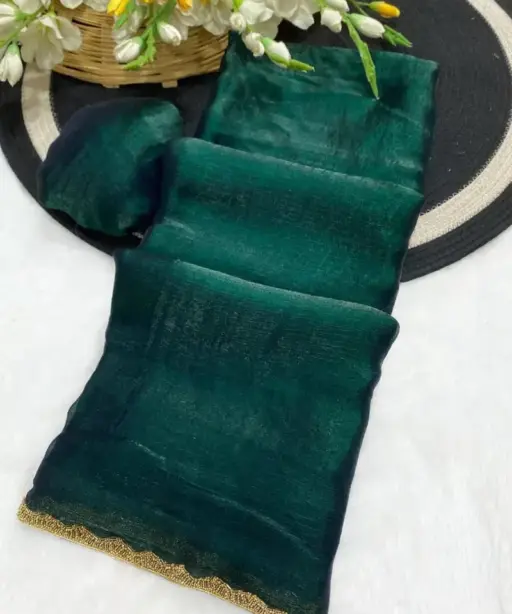 Aab Apsara Chiffon with Beads Handwork Fancy Saree Collection