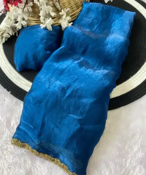 Aab Apsara Chiffon with Beads Handwork Fancy Saree Collection