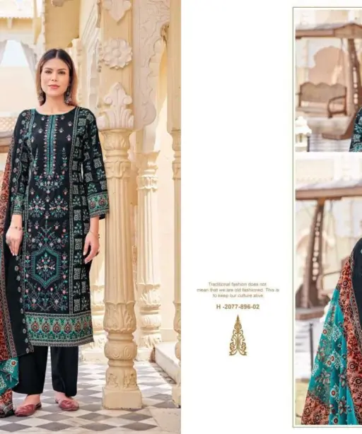 Alok Suits Bin Saeed Vol 12