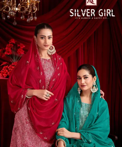 Alok Suits Silver Girl