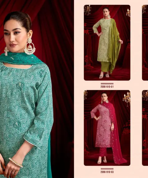 Alok Suits Silver Girl