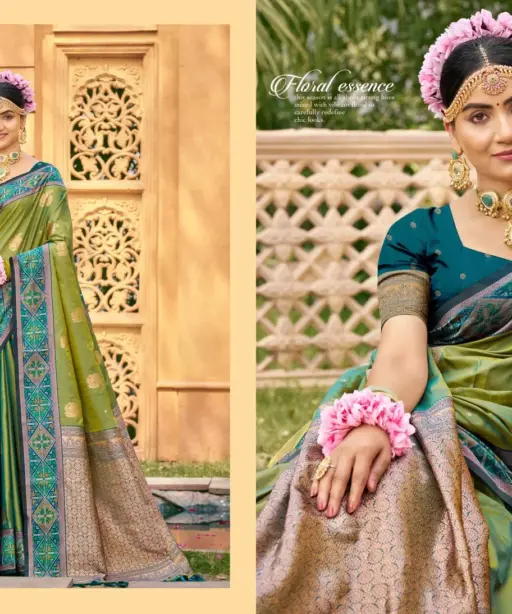 Bunawat Kankallalli Soft Silk Woven Work Wedding Wear Saree Collection