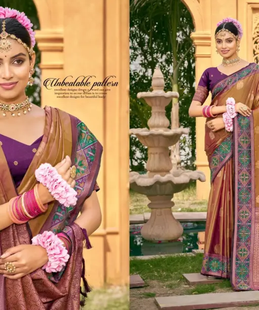 Bunawat Kankallalli Soft Silk Woven Work Wedding Wear Saree Collection