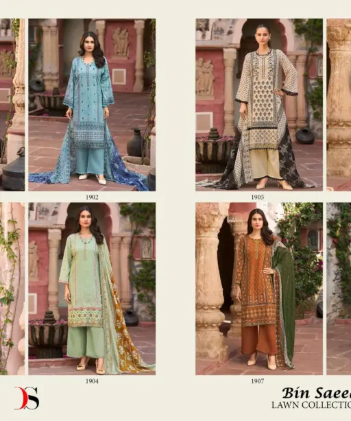 Deepsy Suits Bin Saeed Lawn Collection Vol 19
