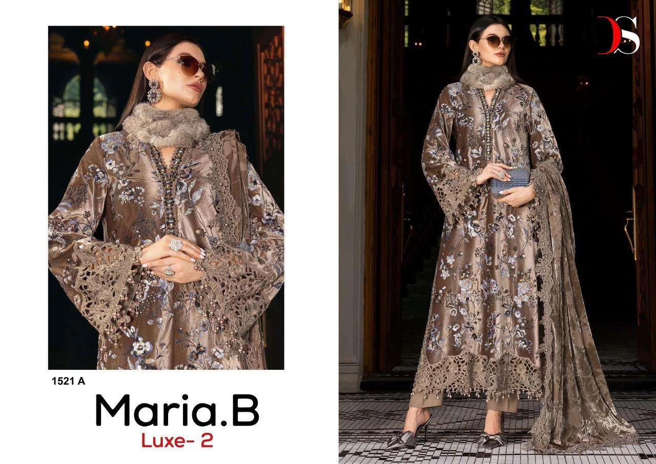 Deepsy Suits Maria B Luxe Vol 2 Hit Design 1521
