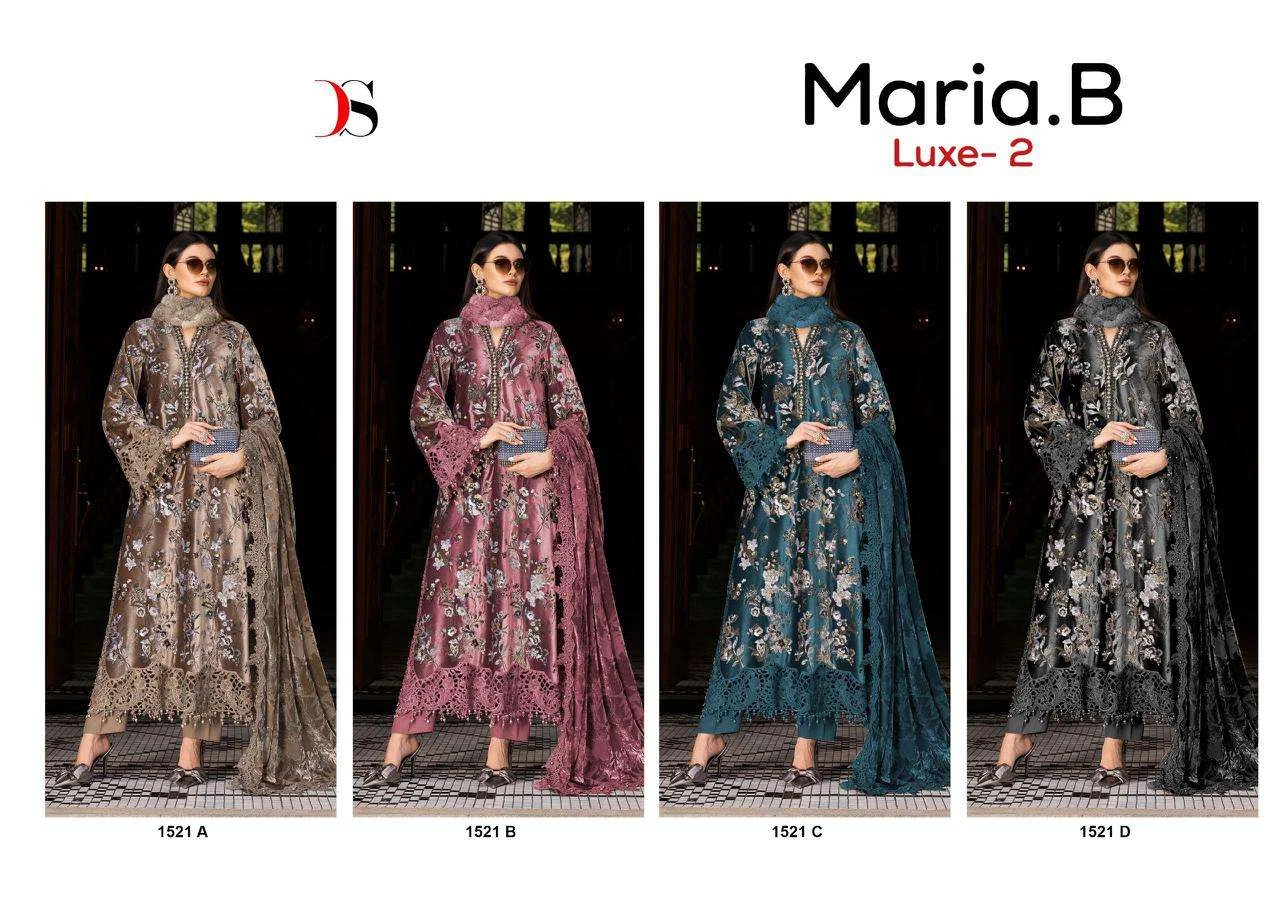 Deepsy Suits Maria B Luxe Vol 2 Hit Design 1521