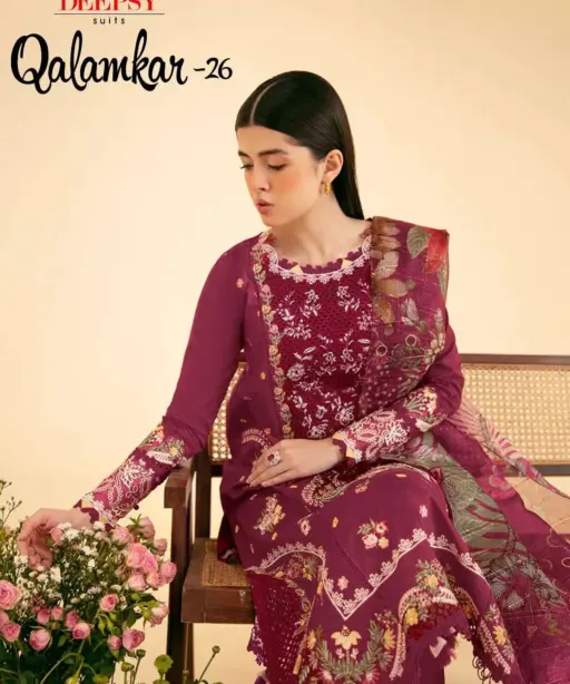 Deepsy Suits Qalamkar Lawn 26
