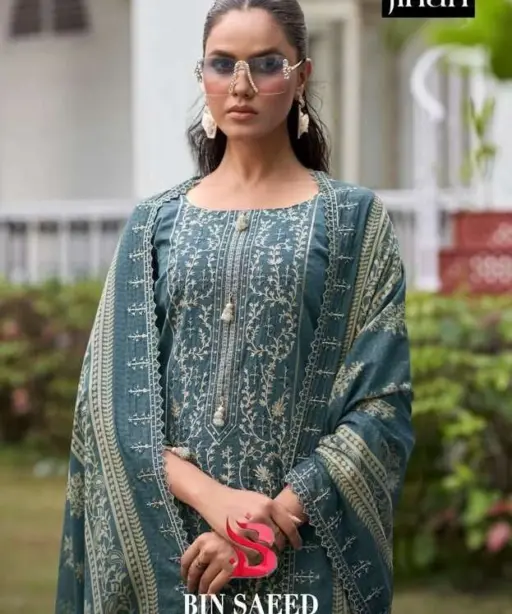 Jihan Bin Saeed Lawn Collection Vol 19