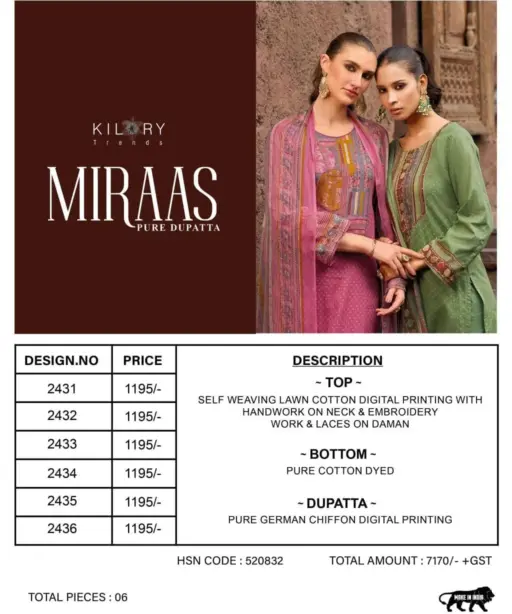 Kilory Trendz Miraas