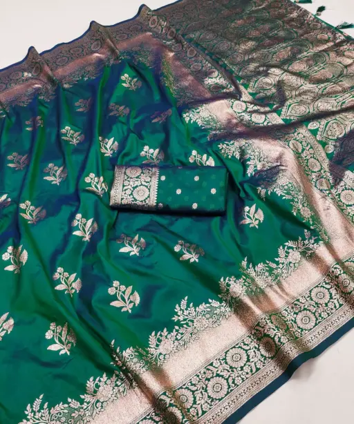 Mb 39 Soft Banarasi Silk Zari Weaving Festival Saree Collection