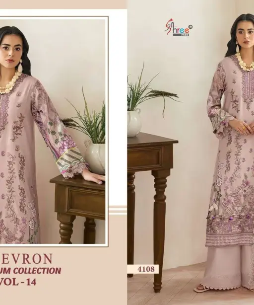 Shree Fab Chevron Premium Collection Vol 14