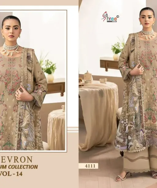 Shree Fab Chevron Premium Collection Vol 14