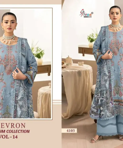 Shree Fab Chevron Premium Collection Vol 14