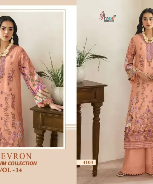 Shree Fab Chevron Premium Collection Vol 14