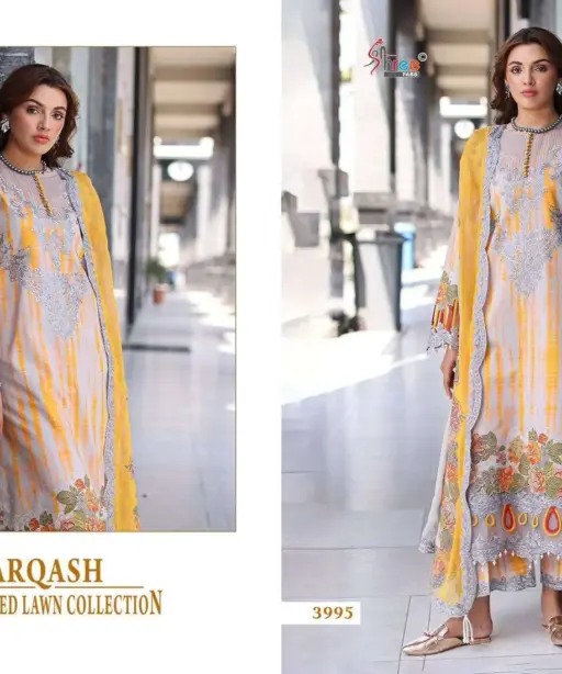 Shree Fab Zarqash Embroidered Lawn Collection