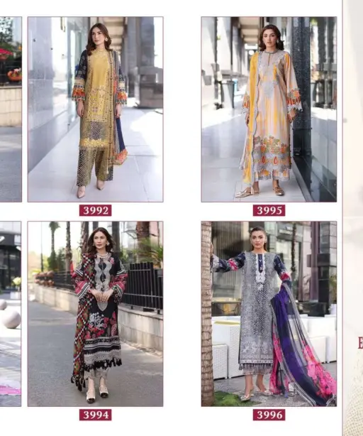 Shree Fab Zarqash Embroidered Lawn Collection