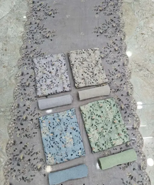 Vishwam Fabric Fair Lady Crepe